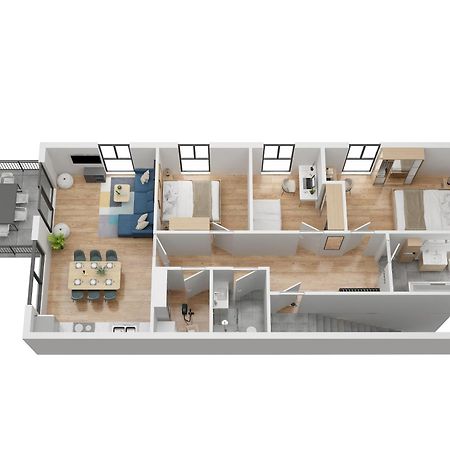 Moderne & Familienfreundliche Ferienwohnung Am Goitzschesee Pouch Exterior photo